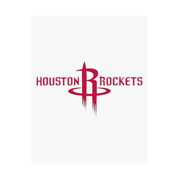 NBA Team Logos Houston Rockets Painting Bedroom Living Room Wall Art Décor Matte Vertical Posters
