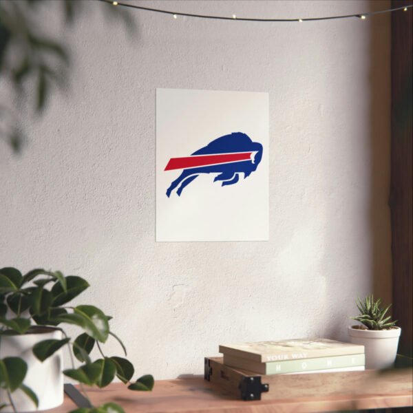 NFL Team Logos Buffalo Bills Painting Bedroom Living Room Wall Art Décor Matte Vertical Posters