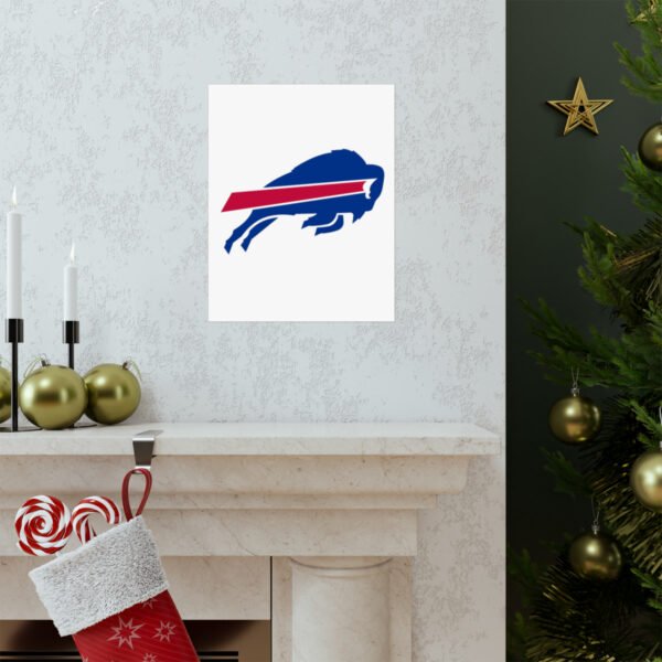 NFL Team Logos Buffalo Bills Painting Bedroom Living Room Wall Art Décor Matte Vertical Posters