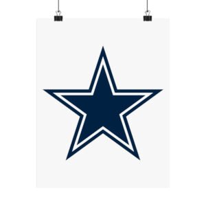 NFL Team Logos Dallas Cowboys Painting Bedroom Living Room Wall Art Décor Matte Vertical Posters