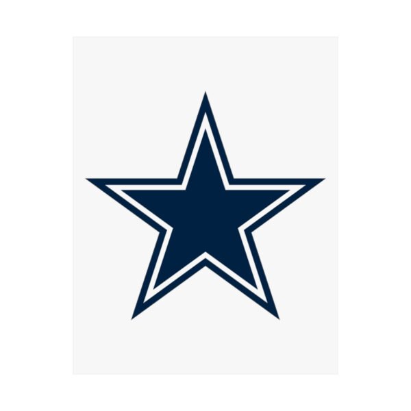 NFL Team Logos Dallas Cowboys Painting Bedroom Living Room Wall Art Décor Matte Vertical Posters