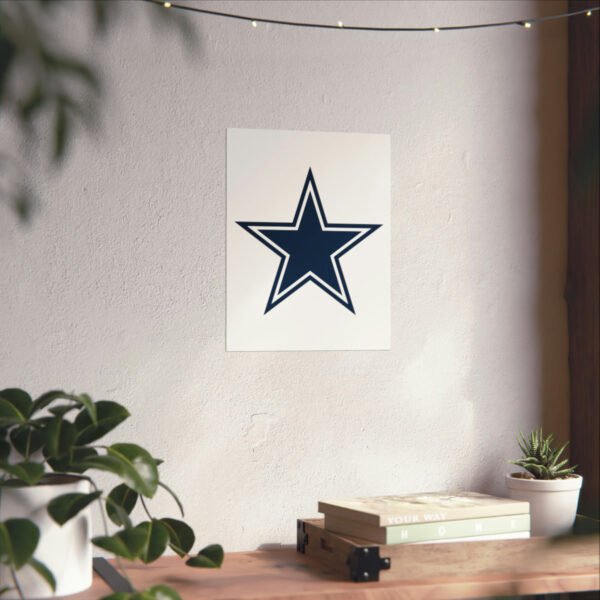 NFL Team Logos Dallas Cowboys Painting Bedroom Living Room Wall Art Décor Matte Vertical Posters