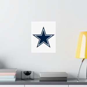 NFL Team Logos Dallas Cowboys Painting Bedroom Living Room Wall Art Décor Matte Vertical Posters