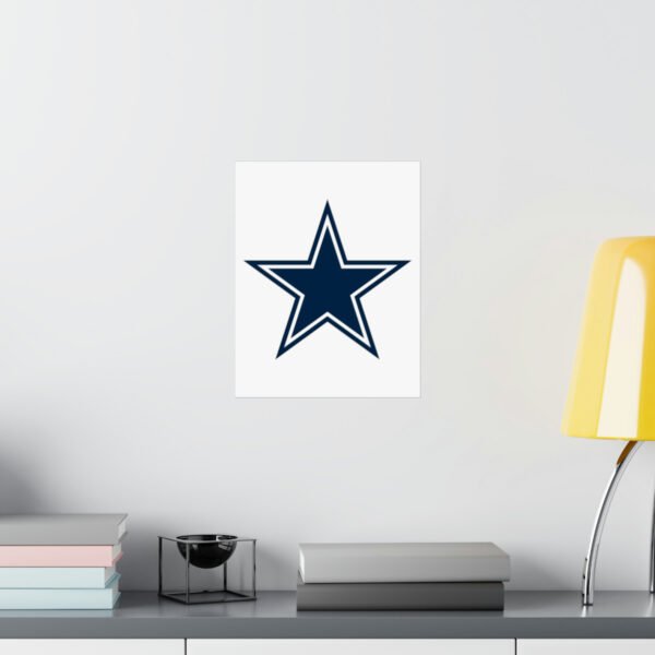 NFL Team Logos Dallas Cowboys Painting Bedroom Living Room Wall Art Décor Matte Vertical Posters
