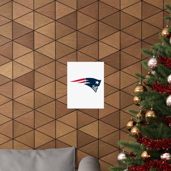 NFL Team Logos New England Patriots Painting Bedroom Living Room Wall Art Décor Matte Vertical Posters