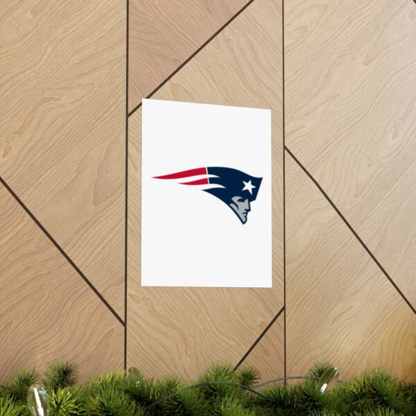 NFL Team Logos New England Patriots Painting Bedroom Living Room Wall Art Décor Matte Vertical Posters