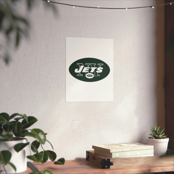 NFL Team Logos New York Jets Painting Bedroom Living Room Wall Art Décor Matte Vertical Posters