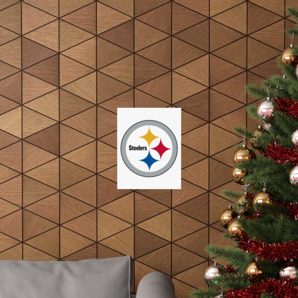 NFL Team Logos Pittsburgh Steelers Painting Bedroom Living Room Wall Art Décor Matte Vertical Posters