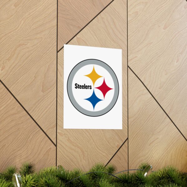 NFL Team Logos Pittsburgh Steelers Painting Bedroom Living Room Wall Art Décor Matte Vertical Posters