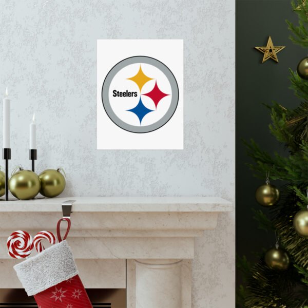NFL Team Logos Pittsburgh Steelers Painting Bedroom Living Room Wall Art Décor Matte Vertical Posters