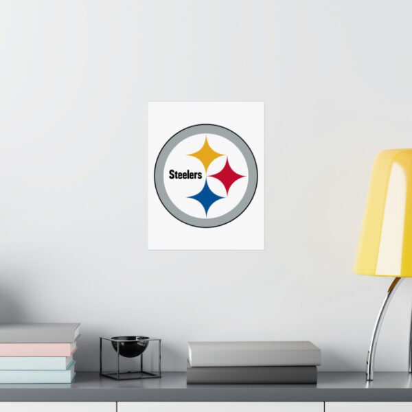 NFL Team Logos Pittsburgh Steelers Painting Bedroom Living Room Wall Art Décor Matte Vertical Posters