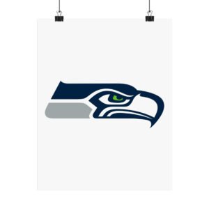 NFL Team Logos Seattle Seahawks Painting Bedroom Living Room Wall Art Décor Matte Vertical Posters