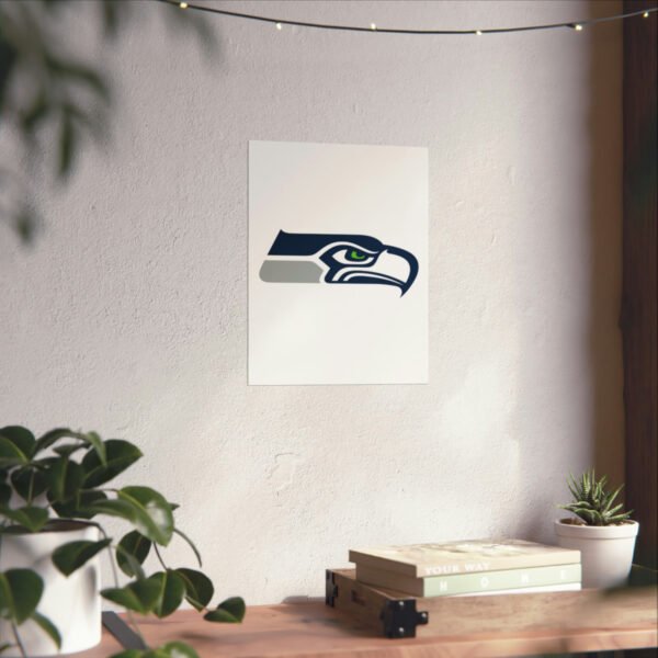 NFL Team Logos Seattle Seahawks Painting Bedroom Living Room Wall Art Décor Matte Vertical Posters