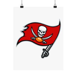 NFL Team Logos Tampa Bay Buccaneers Painting Bedroom Living Room Wall Art Décor Matte Vertical Posters