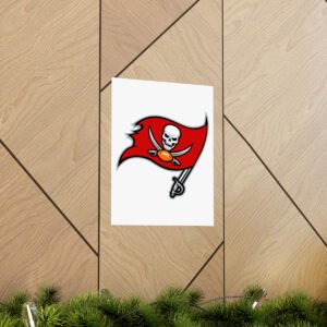 NFL Team Logos Tampa Bay Buccaneers Painting Bedroom Living Room Wall Art Décor Matte Vertical Posters