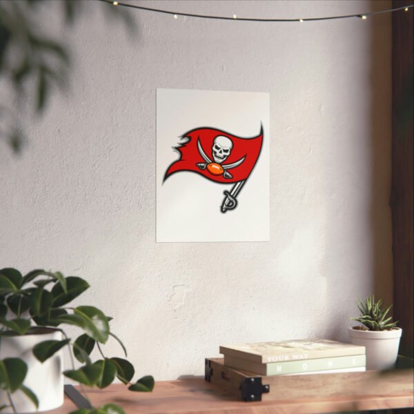 NFL Team Logos Tampa Bay Buccaneers Painting Bedroom Living Room Wall Art Décor Matte Vertical Posters