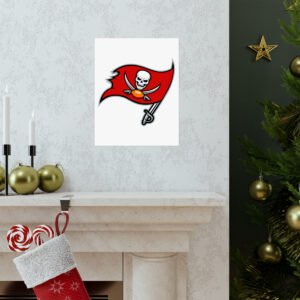 NFL Team Logos Tampa Bay Buccaneers Painting Bedroom Living Room Wall Art Décor Matte Vertical Posters
