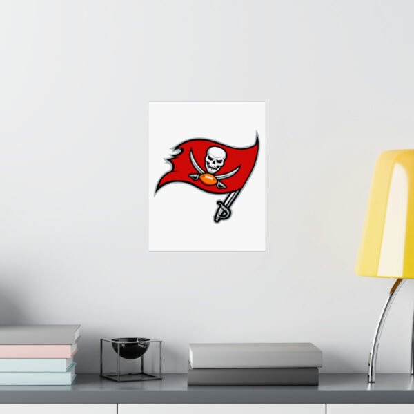 NFL Team Logos Tampa Bay Buccaneers Painting Bedroom Living Room Wall Art Décor Matte Vertical Posters