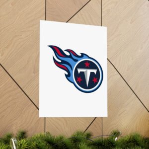 NFL Team Logos Tennessee Titans Painting Bedroom Living Room Wall Art Décor Matte Vertical Posters