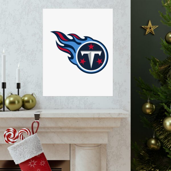 NFL Team Logos Tennessee Titans Painting Bedroom Living Room Wall Art Décor Matte Vertical Posters