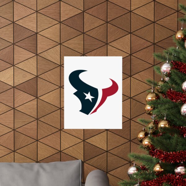NFL Team Logos Houston Texans Painting Bedroom Living Room Wall Art Décor Matte Vertical Posters
