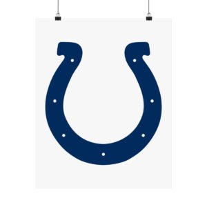 NFL Team Logos Indianapolis Colts Painting Bedroom Living Room Wall Art Décor Matte Vertical Posters