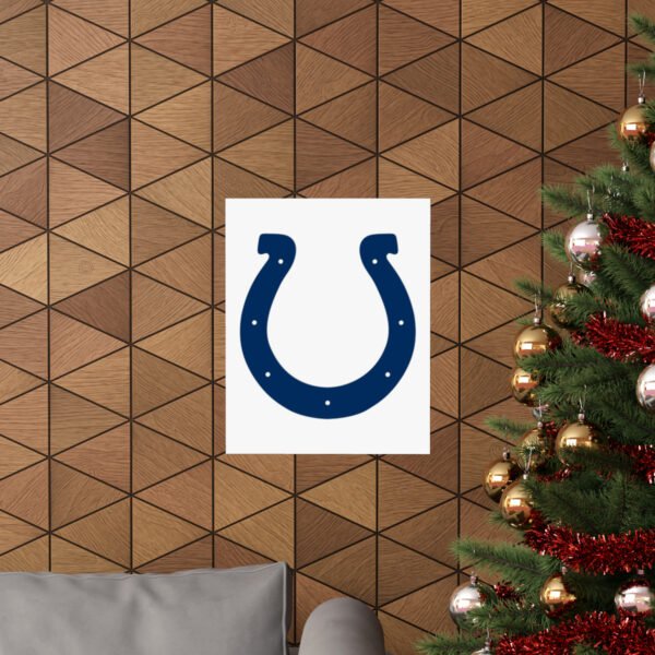 NFL Team Logos Indianapolis Colts Painting Bedroom Living Room Wall Art Décor Matte Vertical Posters