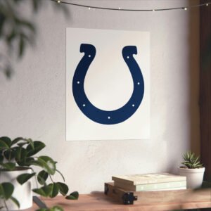 NFL Team Logos Indianapolis Colts Painting Bedroom Living Room Wall Art Décor Matte Vertical Posters
