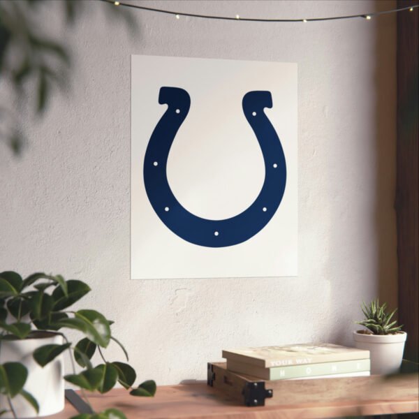 NFL Team Logos Indianapolis Colts Painting Bedroom Living Room Wall Art Décor Matte Vertical Posters