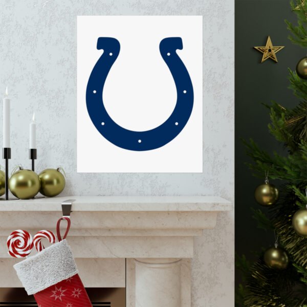 NFL Team Logos Indianapolis Colts Painting Bedroom Living Room Wall Art Décor Matte Vertical Posters