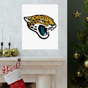 NFL Team Logos Jacksonville Jaguars Painting Bedroom Living Room Wall Art Décor Matte Vertical Posters