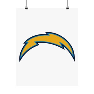 NFL Team Logos Los Angeles Chargers Painting Bedroom Living Room Wall Art Décor Matte Vertical Posters