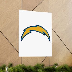 NFL Team Logos Los Angeles Chargers Painting Bedroom Living Room Wall Art Décor Matte Vertical Posters