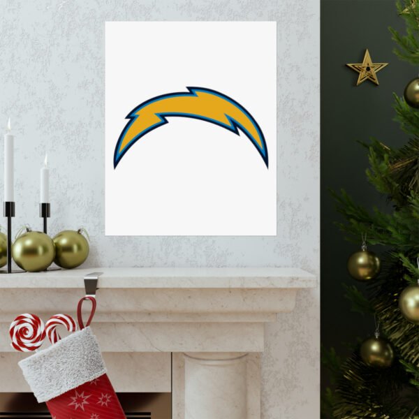 NFL Team Logos Los Angeles Chargers Painting Bedroom Living Room Wall Art Décor Matte Vertical Posters