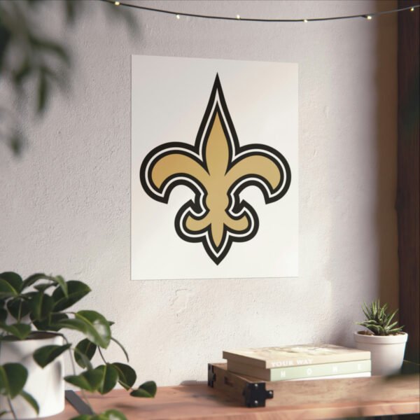 NFL Team Logos New Orleans Saints Painting Bedroom Living Room Wall Art Décor Matte Vertical Posters