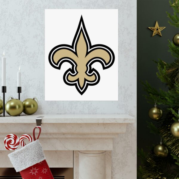 NFL Team Logos New Orleans Saints Painting Bedroom Living Room Wall Art Décor Matte Vertical Posters
