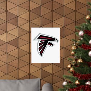 NFL Team Logos Atlanta Falcons Painting Bedroom Living Room Wall Art Décor Matte Vertical Posters