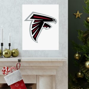 NFL Team Logos Atlanta Falcons Painting Bedroom Living Room Wall Art Décor Matte Vertical Posters