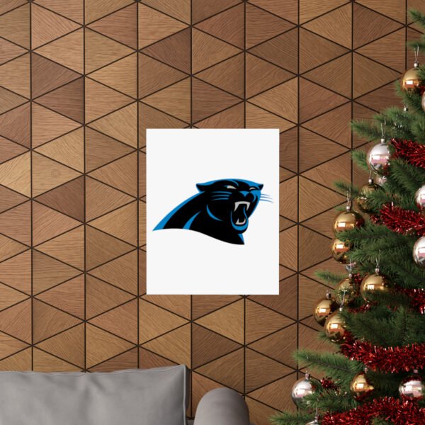 NFL Team Logos Carolina Panthers Painting Bedroom Living Room Wall Art Décor Matte Vertical Posters
