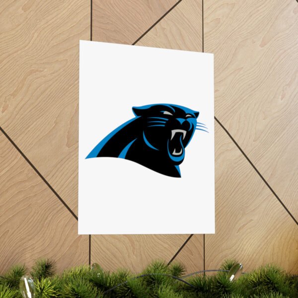 NFL Team Logos Carolina Panthers Painting Bedroom Living Room Wall Art Décor Matte Vertical Posters