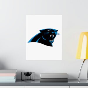 NFL Team Logos Carolina Panthers Painting Bedroom Living Room Wall Art Décor Matte Vertical Posters