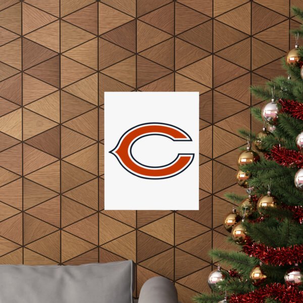 NFL Team Logos Chicago Bears Painting Bedroom Living Room Wall Art Décor Matte Vertical Posters