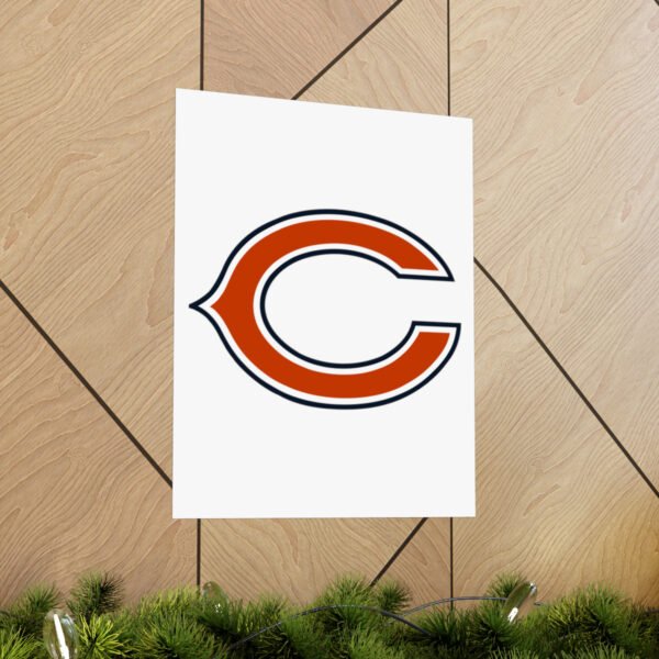 NFL Team Logos Chicago Bears Painting Bedroom Living Room Wall Art Décor Matte Vertical Posters