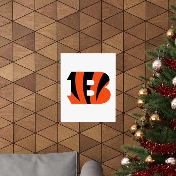 NFL Team Logos Cincinnati Bengals Painting Bedroom Living Room Wall Art Décor Matte Vertical Posters