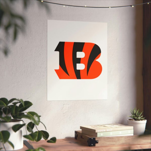 NFL Team Logos Cincinnati Bengals Painting Bedroom Living Room Wall Art Décor Matte Vertical Posters
