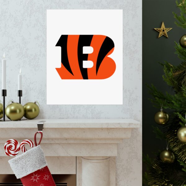 NFL Team Logos Cincinnati Bengals Painting Bedroom Living Room Wall Art Décor Matte Vertical Posters