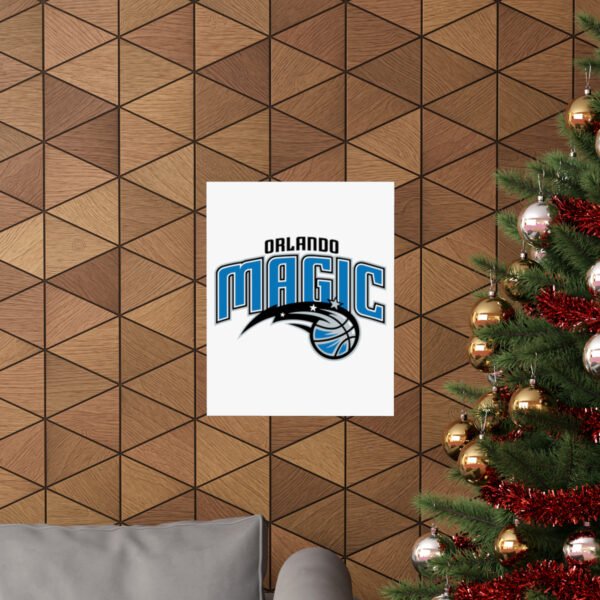 NBA Team Logos Orlando Magic Painting Bedroom Living Room Wall Art Décor Matte Vertical Posters