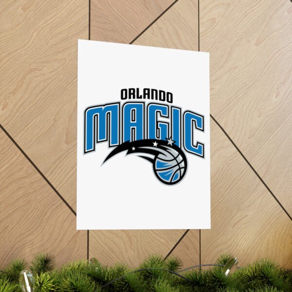 NBA Team Logos Orlando Magic Painting Bedroom Living Room Wall Art Décor Matte Vertical Posters