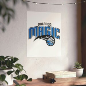 NBA Team Logos Orlando Magic Painting Bedroom Living Room Wall Art Décor Matte Vertical Posters