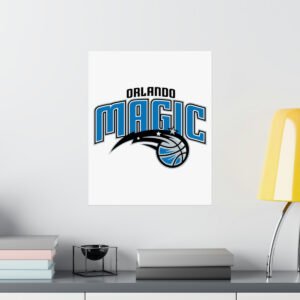 NBA Team Logos Orlando Magic Painting Bedroom Living Room Wall Art Décor Matte Vertical Posters